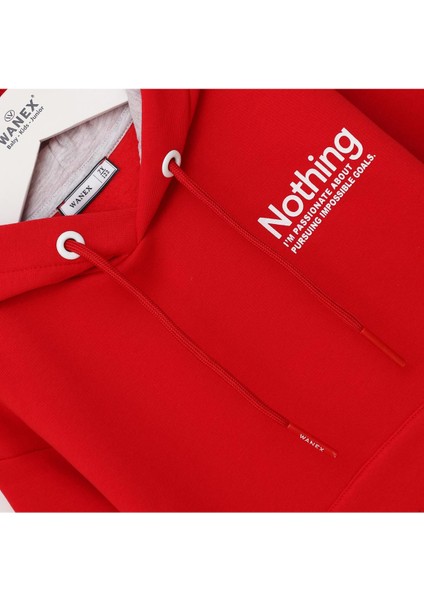 Erkek Çocuk Şardonlu Uzun Kol Tişört - 16678 - Kırmızı fiyatları