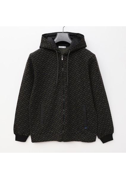 Erkek Çocuk Uzun Kol Hırka - 13062 - Yeşil