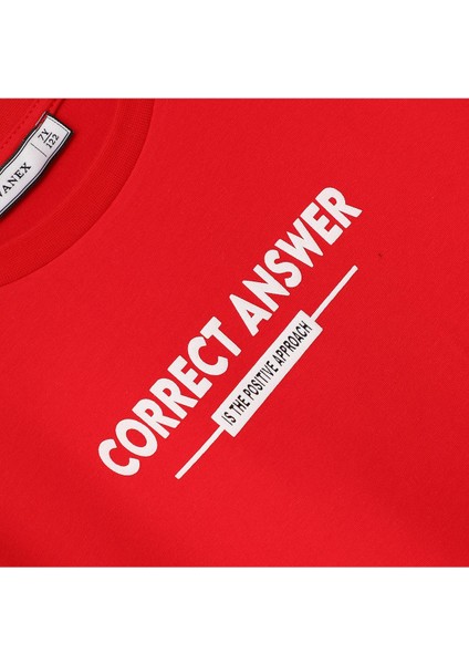 Erkek Çocuk Uzun Kol Sweat - 16700 - Kırmızı fiyatları