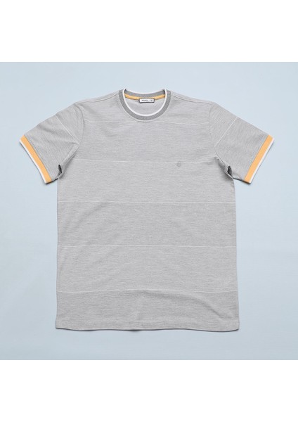 Erkek Çocuk Kısa Kol Tişört - 16833 - Melanj