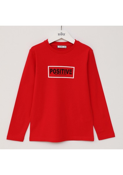 Erkek Çocuk Uzun Kol Sweat - 16702 - Füme