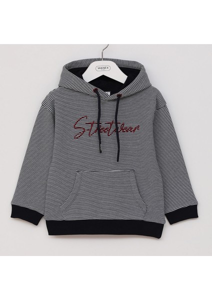 Erkek Çocuk Uzun Kol Sweat - 16456 - Çizgili