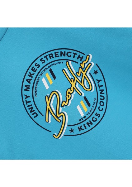 Erkek Çocuk Beyaz Kısa Kol Tişört - 15361 - Desenli fırsatları