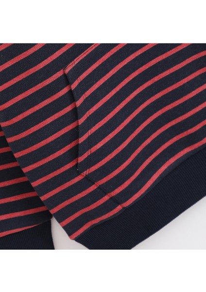 Erkek Çocuk Sweat - 16300 - Lacivert - Bordo modelleri