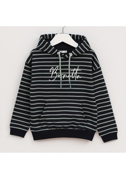 Erkek Çocuk Sweat - 16300 - Lacivert - Bordo