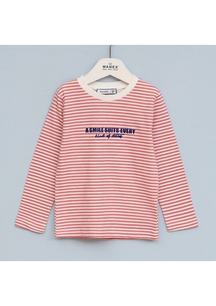 Erkek Çocuk Uzun Kol Sweat - 16661 - Vanilya