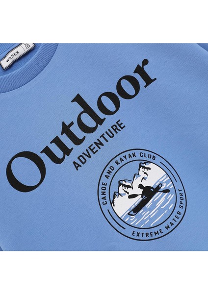 Erkek Çocuk Uzun Kol Sweat - 16228 - Mavi fiyatları