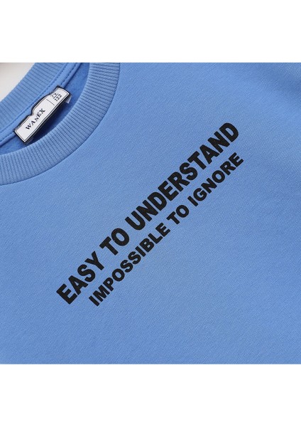 Erkek Çocuk Şardonlu Uzun Kol Sweat - 16207 - Haki fiyatları