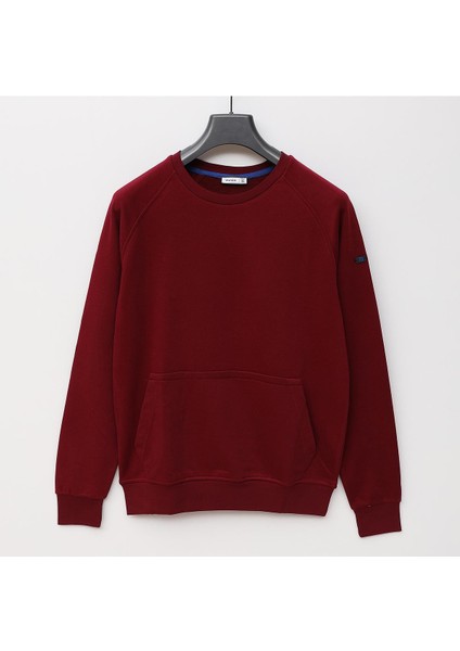 Erkek Çocuk Şardonlu Uzun Kol Sweat - 15533 - Melanj