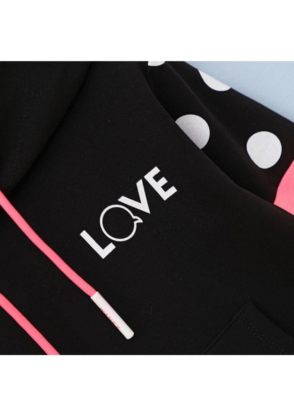 Wanes Kids Kız Çocuk Sweat - 31572 - Siyah modelleri