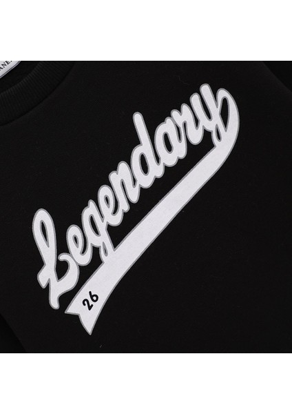 Erkek Çocuk Uzun Kol Şardonlu Sweat - 16199 - Siyah fiyatları