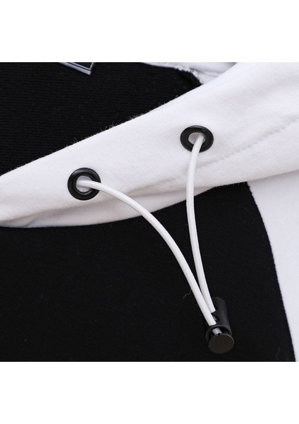 Erkek Çocuk Uzun Kol Sweatshirt - 15624 - Beyaz - Siyah modelleri