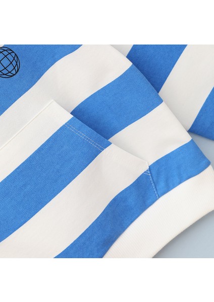 Erkek Çocuk Kapüşonlu Sweatshirt - 15891 - Mavi modelleri