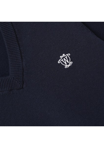 Erkek Çocuk Uzun Kol V Yaka Sweat - 10516 - Lacivert fiyatları