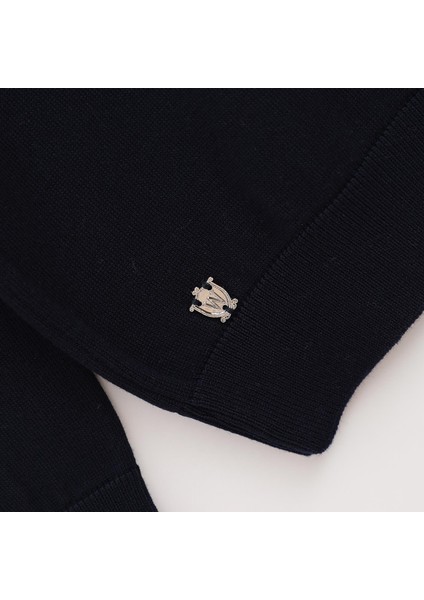 Erkek Çocuk Uzun Kol V Yaka Sweat - 10516 - Lacivert modelleri