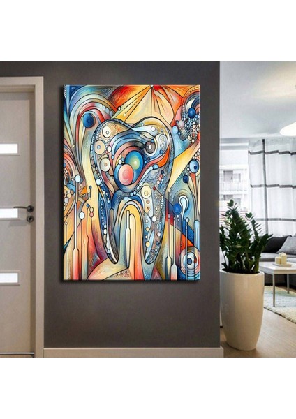 Ağız ve Diş Polikliniği, Dişçi Tabloları Dekoratif Diş, Dekoratif Dişçi, Dişçi Dekorasyonu DSC208