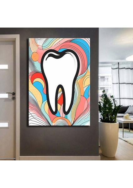 Ağız ve Diş Polikliniği, Dişçi Tabloları Dekoratif Diş, Dekoratif Dişçi, Dişçi Dekorasyonu DSC222