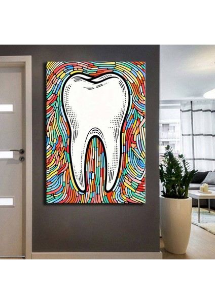 Ağız ve Diş Polikliniği, Dişçi Tabloları Dekoratif Diş, Dekoratif Dişçi, Dişçi Dekorasyonu DSC220