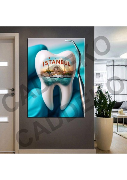 Ağız ve Diş Polikliniği, Dişçi Tabloları Dekoratif Diş, Dekoratif Dişçi, Dişçi Dekorasyonu DSC292