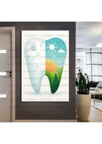 Ağız ve Diş Polikliniği, Dişçi Tabloları Dekoratif Diş, Dekoratif Dişçi, Dişçi Dekorasyonu DSC338