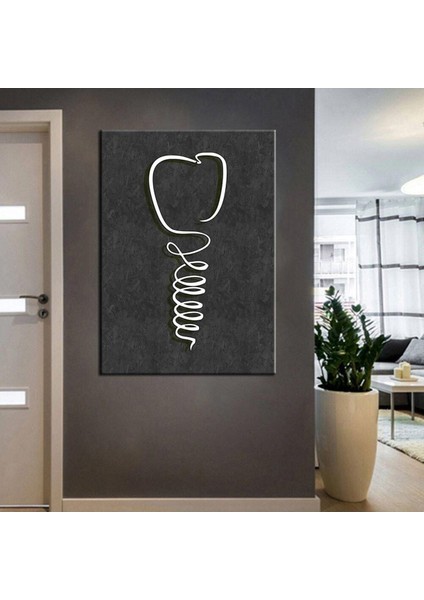Ağız ve Diş Sağlığı Polikliniği Tabloları Dekoratif Diş, Dekoratif Dişçi, Dişçi Dekorasyonu DSC-171C