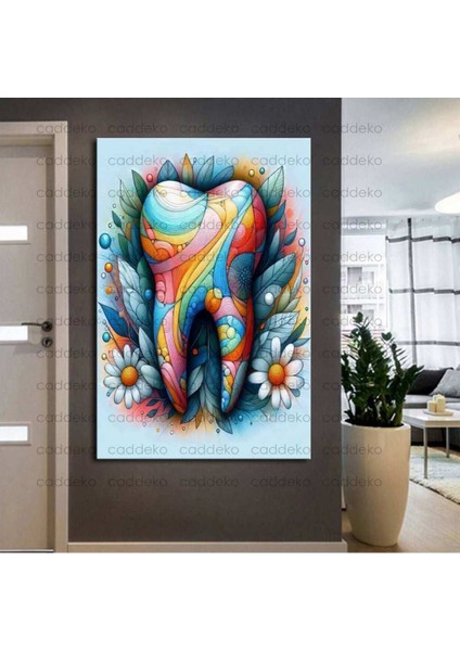 Ağız ve Diş Polikliniği, Dişçi Tabloları Dekoratif Diş, Dekoratif Dişçi, Dişçi Dekorasyonu DSC324