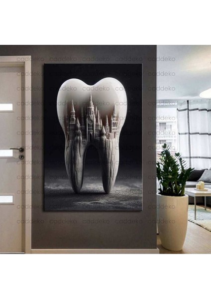 Ağız ve Diş Polikliniği, Dişçi Tabloları Dekoratif Diş, Dekoratif Dişçi, Dişçi Dekorasyonu DSC318