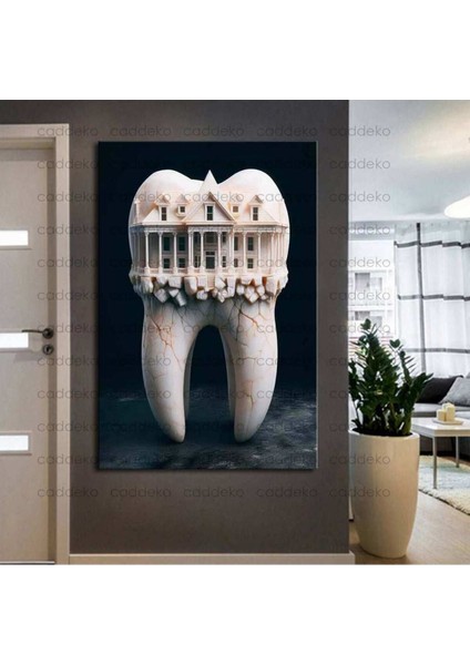 Ağız ve Diş Polikliniği, Dişçi Tabloları Dekoratif Diş, Dekoratif Dişçi, Dişçi Dekorasyonu DSC308