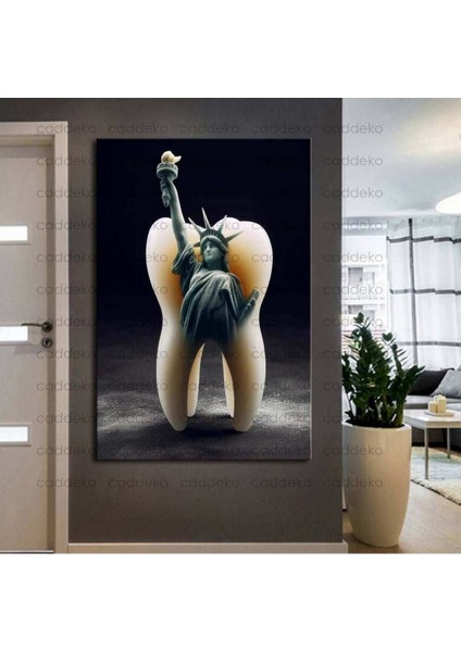Ağız ve Diş Polikliniği, Dişçi Tabloları Dekoratif Diş, Dekoratif Dişçi, Dişçi Dekorasyonu DSC316