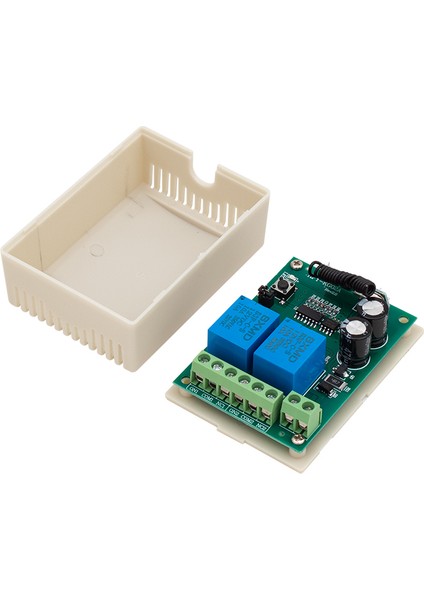 12 Volt 433 Mhz 4 Kanallı Alıcı Verici Garaj Kumandası Devresi Otomatik Kepenk Lamba Elektirik Kontrol Devre