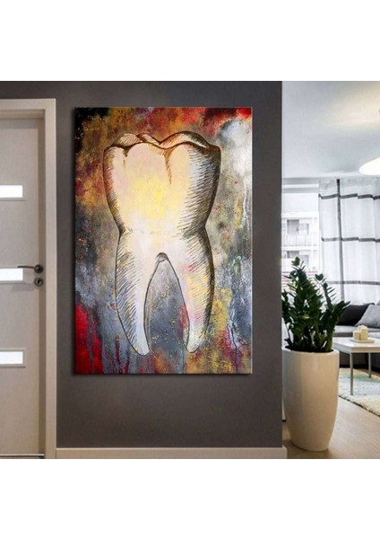 Ağız ve Diş Polikliniği, Dişçi Tabloları Dekoratif Diş, Dekoratif Dişçi, Dişçi Dekorasyonu DSC189