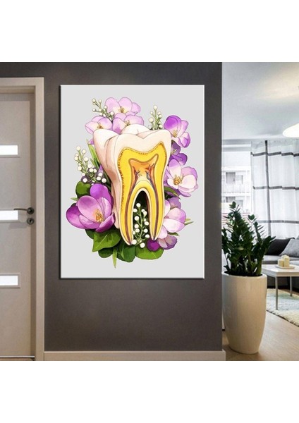 Ağız ve Diş Sağlığı Polikliniği Tabloları Dekoratif Diş, Dekoratif Dişçi, Dişçi Dekorasyonu DSC-169