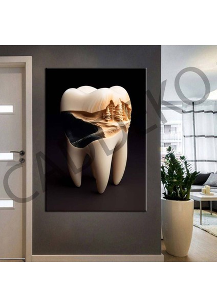 Ağız ve Diş Polikliniği, Dişçi Tabloları Dekoratif Diş, Dekoratif Dişçi, Dişçi Dekorasyonu DSC271