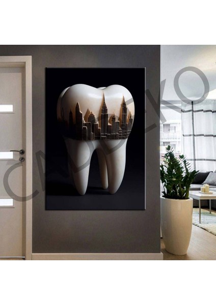 Ağız ve Diş Polikliniği, Dişçi Tabloları Dekoratif Diş, Dekoratif Dişçi, Dişçi Dekorasyonu DSC283
