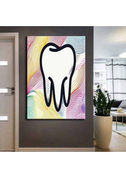Ağız ve Diş Polikliniği, Dişçi Tabloları Dekoratif Diş, Dekoratif Dişçi, Dişçi Dekorasyonu DSC218