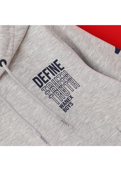 Erkek Çocuk Uzun Kol Sweatshirt - 16004 - Melanj fiyatları