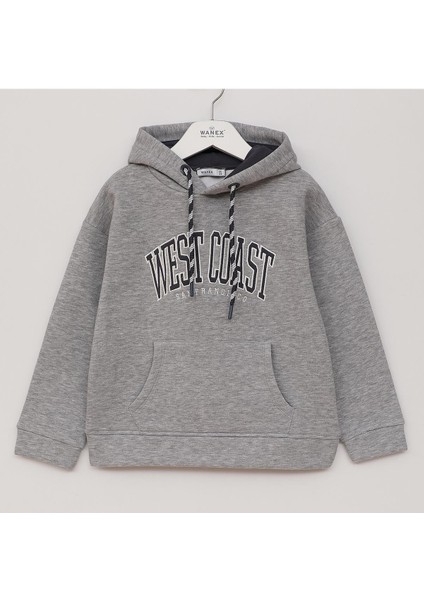 Erkek Çocuk Uzun Kol Sweat - 16721 - Melanj