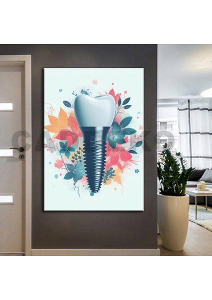 Ağız ve Diş Polikliniği, Dişçi Tabloları Dekoratif Diş, Dekoratif Dişçi, Dişçi Dekorasyonu DSC233