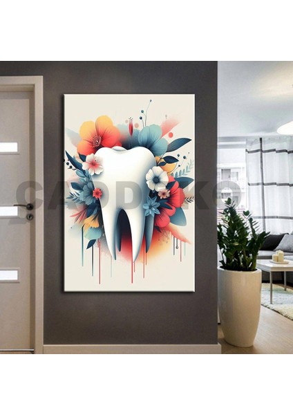 Ağız ve Diş Polikliniği, Dişçi Tabloları Dekoratif Diş, Dekoratif Dişçi, Dişçi Dekorasyonu DSC246