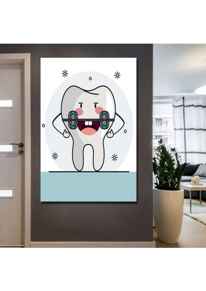 Ağız ve Diş Polikliniği, Dişçi Tabloları Dekoratif Diş, Dekoratif Dişçi, Dişçi Dekorasyonu DSC182