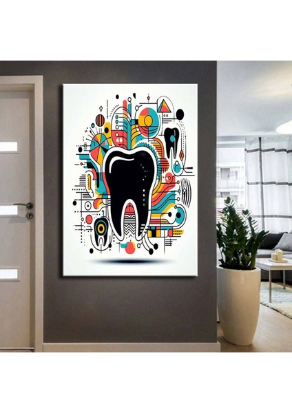 Ağız ve Diş Polikliniği, Dişçi Tabloları Dekoratif Diş, Dekoratif Dişçi, Dişçi Dekorasyonu DSC223