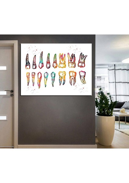Ağız ve Diş Sağlığı Polikliniği Tabloları Dekoratif Diş, Dekoratif Dişçi, Dişçi Dekorasyonu Dsc-15
