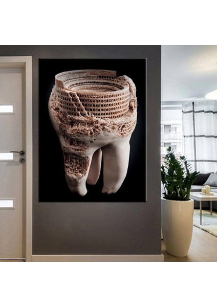 Ağız ve Diş Sağlığı Polikliniği Tabloları Dekoratif Diş, Dekoratif Dişçi, Dişçi Dekorasyonu Dsc-17