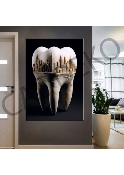 Ağız ve Diş Polikliniği, Dişçi Tabloları Dekoratif Diş, Dekoratif Dişçi, Dişçi Dekorasyonu DSC279