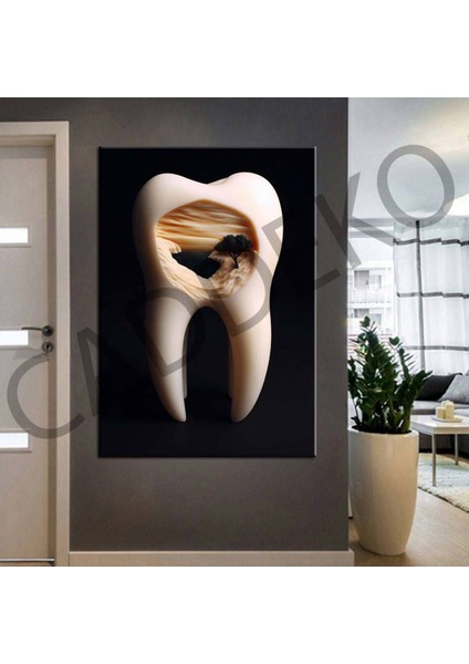 Ağız ve Diş Polikliniği, Dişçi Tabloları Dekoratif Diş, Dekoratif Dişçi, Dişçi Dekorasyonu DSC265