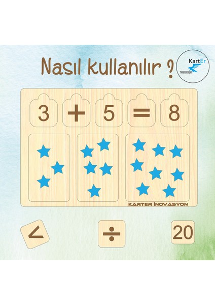 Matematik Çalışma Seti,matematik Aktivite Tahtası