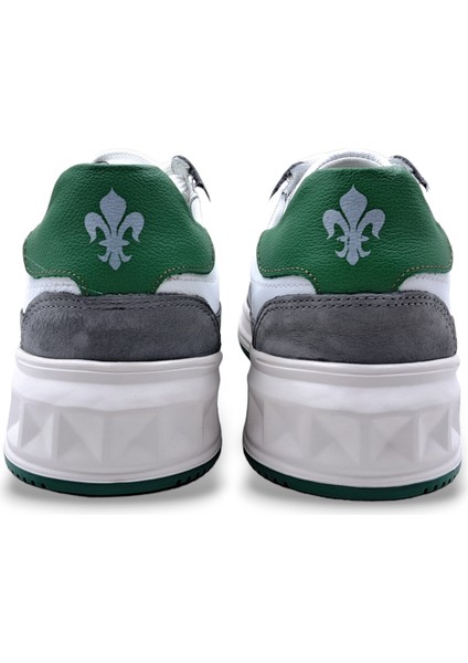 M1456 Deri Erkek Beyaz Sneaker Ayakkabı modelleri