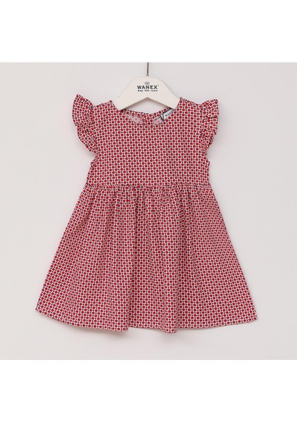 Kız Çocuk Asklı Elbise - 42040 - Bej