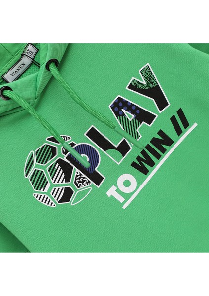 Erkek Çocuk Uzun Kol Sweatshirt - 16169 - Kırmızı