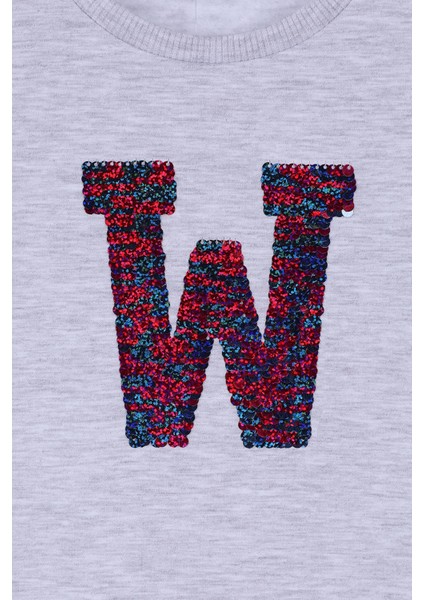 Kız Çocuk Uzun Kol Elbise - 40745 - Melanj fiyatları